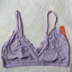 Colsie Light Purple Lace Bralette
